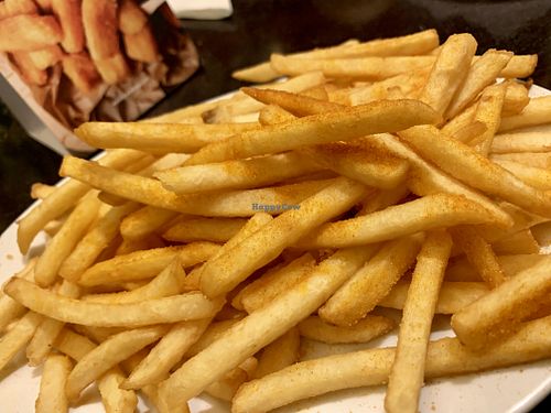 fries at Space Burger in Dusseldorf