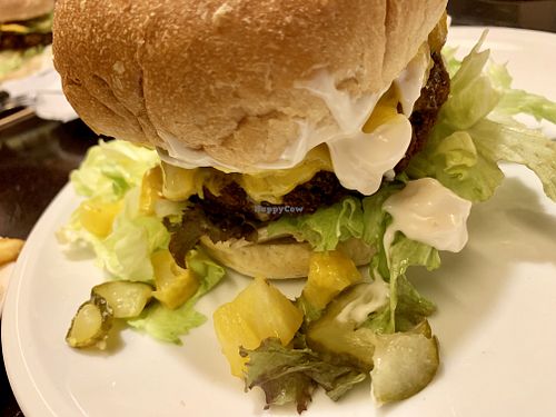 burger at Space Burger in Dusseldorf