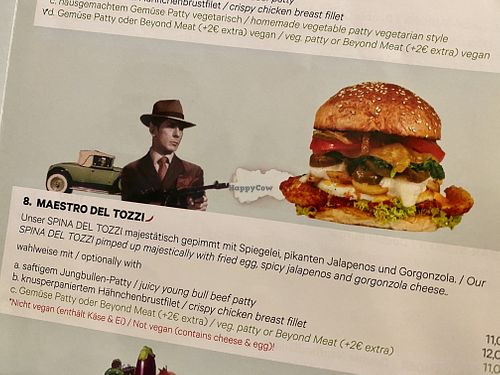 burger at Space Burger in Dusseldorf