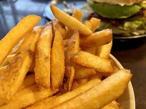 fries at Space Burger in Dusseldorf