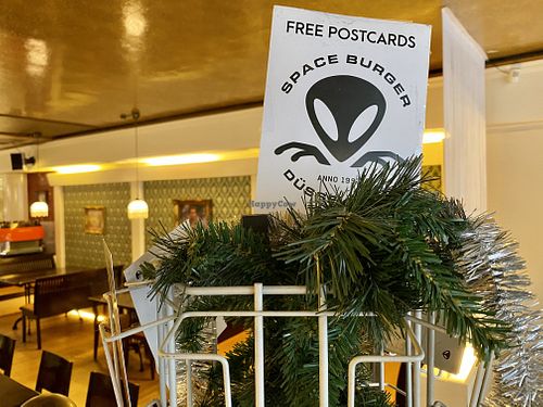 inside at Space Burger in Dusseldorf