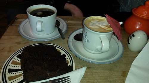 Vegan Chocolate Cake at True Coffeehouse in Newcastle Upon Tyne
