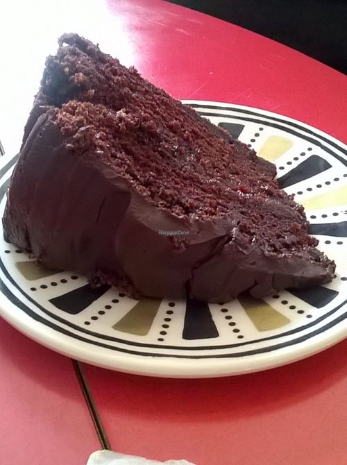 More vegan chocolate cake! at True Coffeehouse in Newcastle Upon Tyne
