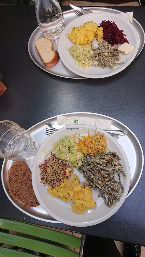 Various salads from the (cold) buffet. at Lima Limon in Bremgarten