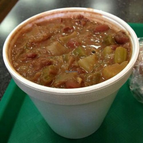 red beans and rice (vegan) at Darn Good Soup in Bloomington