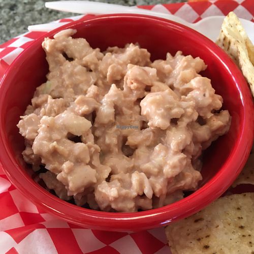 close-up of the vegan ceviche at Simon's Hot Dogs in Scottsdale