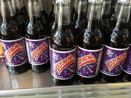 Colombian sodas (grape flavor) at Simon's Hot Dogs in Scottsdale