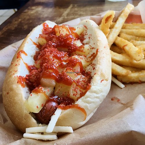 Simon's Hot Dogs Scottsdale Arizona Restaurant HappyCow