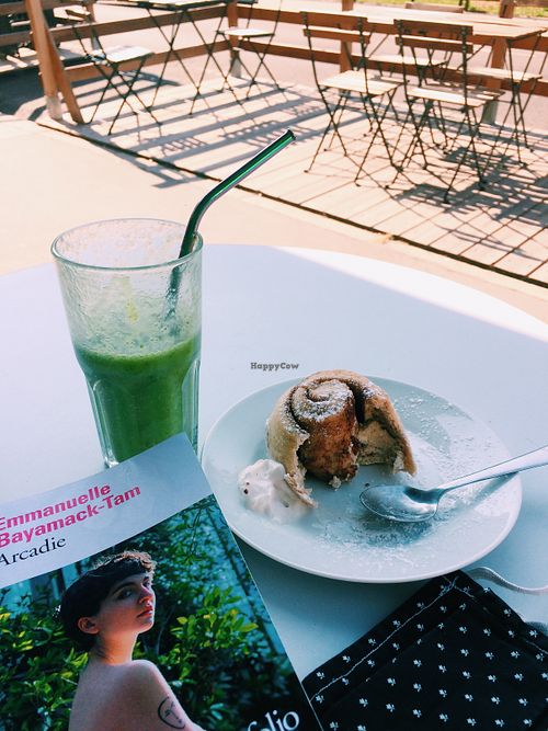 Homemade juice  at Against the Grain in Lyon