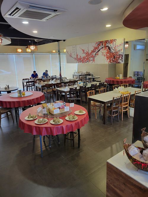 Inside at Tien Sing Vegetarian in Bandar Seri Begawan