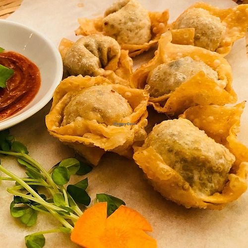 vegan crispy skin at Bay Hong in Darlinghurst