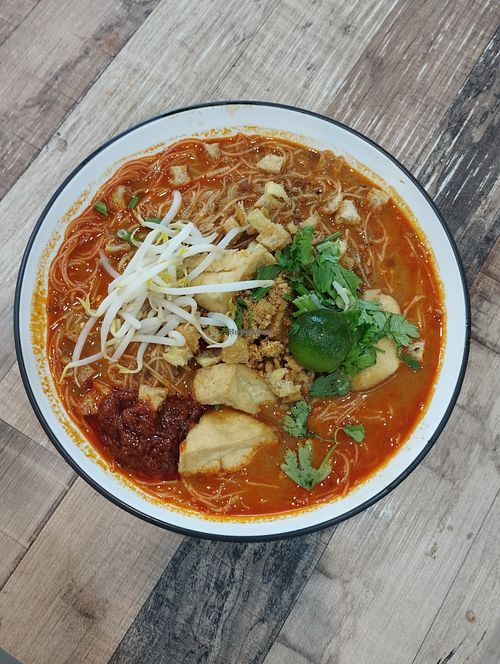 Mee Siam - $4.5. Good portion, presentable and yummy at Daily Green 吉祥素 - Aljunied in Central Singapore