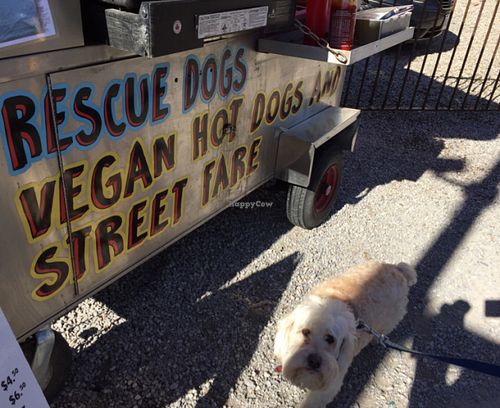vegan dog at vegan dogs at Rescue Dogs - Food Cart in Hamilton