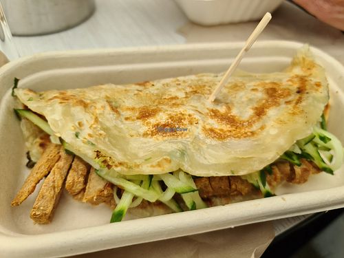 Duck pancake at Woking Amazing in Northcote