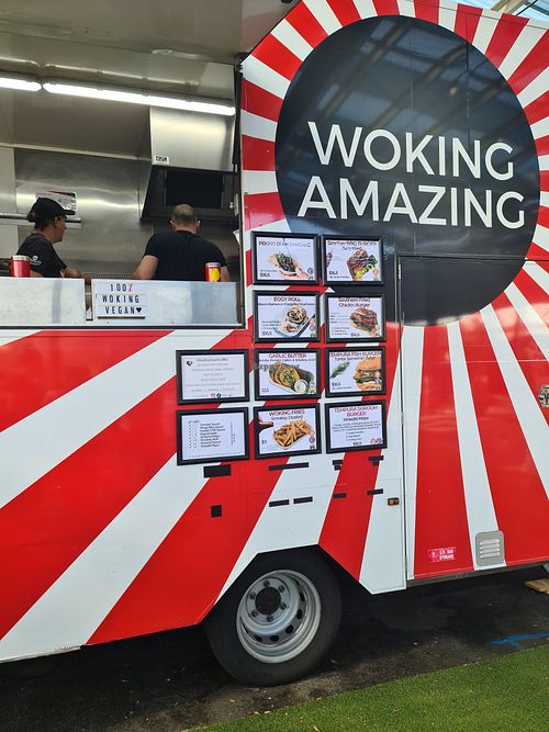 Today's menu at Woking Amazing in Northcote