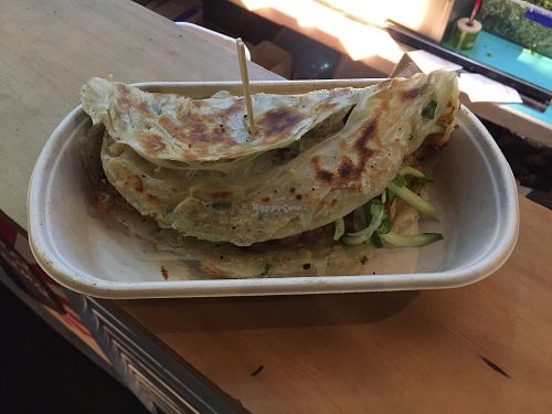 Vegan Peking Duck Pancake at Woking Amazing in Northcote