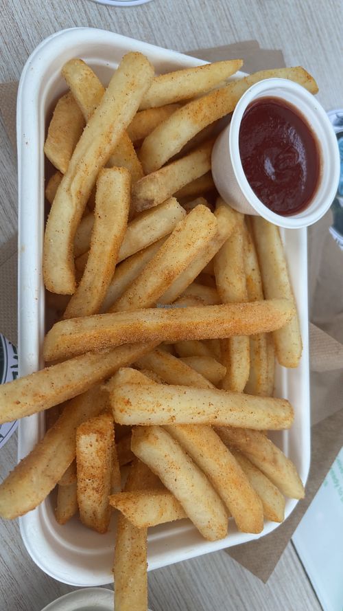 Smoky fries  at Woking Amazing in Northcote