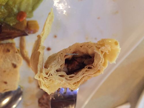 bean curd rolls.. too much bean curd and too less fillings  at Red Mango Yogurt & Restaurant in New Territories