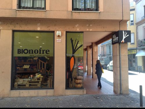 Outside at Bionofre in Girona