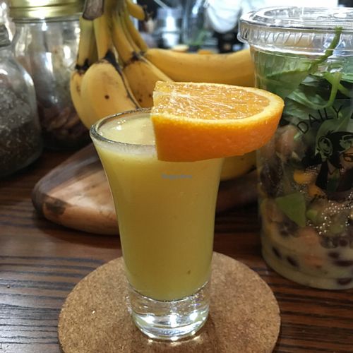 Ginger shot at Daily Dose in Budaiya