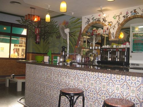 Inside at Nehuen Tasca Vegana in Valencia