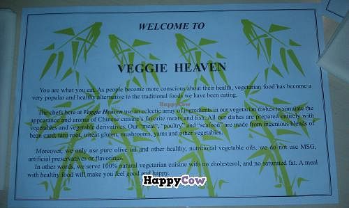 Veggie Heaven at Veggie Heaven in Montclair