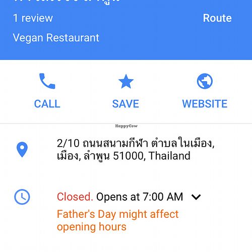 google info  at Golden Mountain in Lamphun