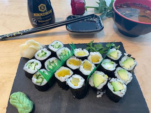 Veganes Lunchmenü nur 9,50€ at Crazy Sushi in Aachen