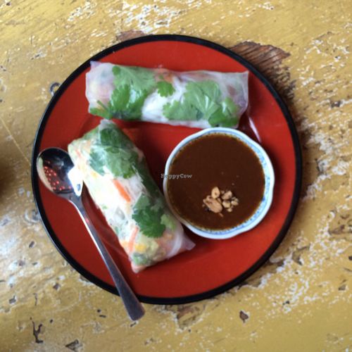 Summer rolls  at Fei Scho in Munich