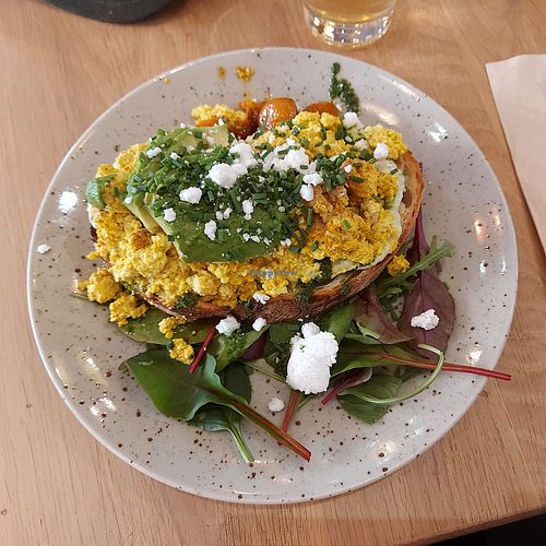 Breakfast All Day sandwich - highly recommended! at Mahalo - Hornsgatan in Stockholm