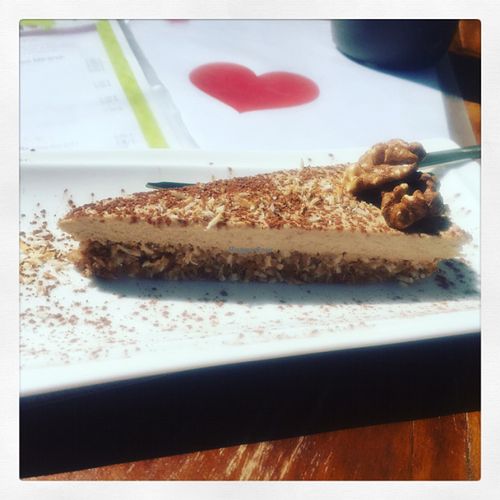 Raw cake at GustaV in Salzburg