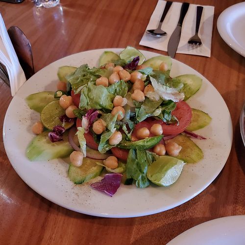 Indian Salad at Punjabi Indian Cuisine in Tijuana
