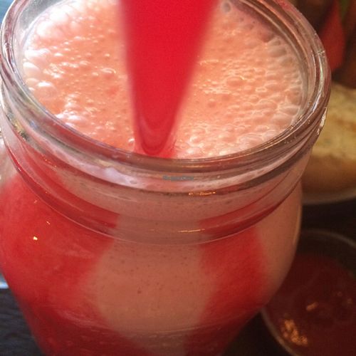 Fields of Strawberry Shakes Forever... at Soul Burger in Randwick