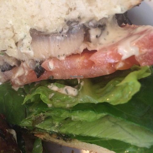 Mushroom Burger -- get high on this vegan masterpiece! at Soul Burger in Randwick