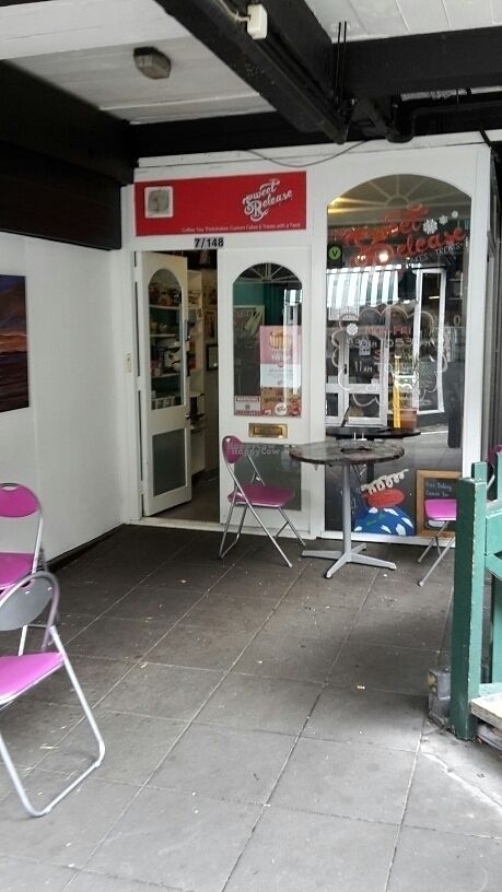 shop front at Sweet Release in Wellington