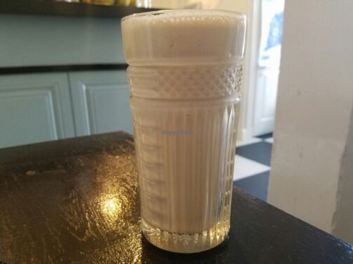 Peanut Butter Banana Smoothie at Cafe Michelle in Warsaw