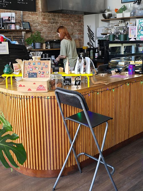 Inside at Cafe Michelle in Warsaw