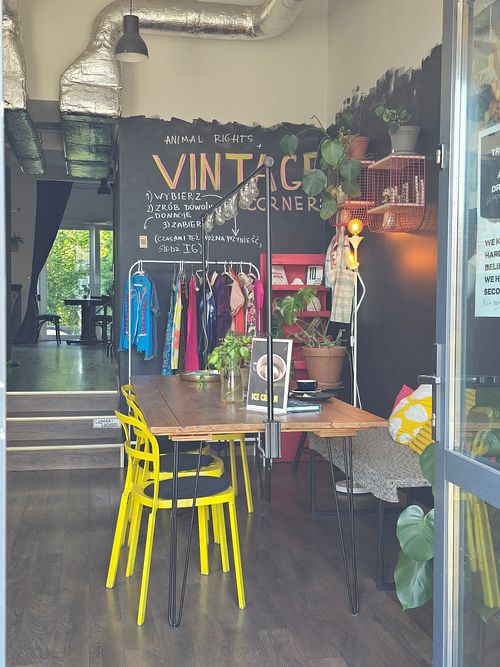 Inside at Cafe Michelle in Warsaw