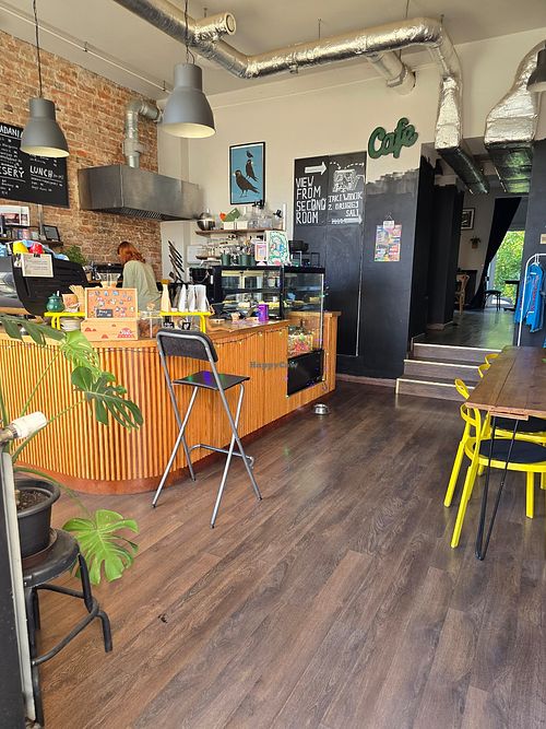 Counter at Cafe Michelle in Warsaw