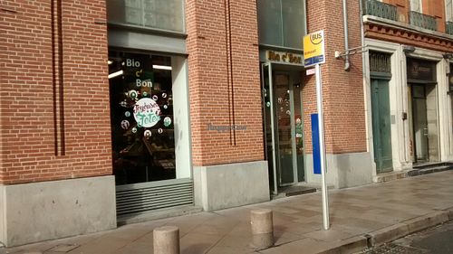 Front wall at Bio c' Bon - Capitole in Toulouse