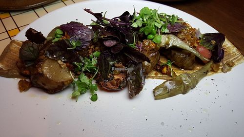 Artichoke trio at Miss Kaplan in Tel Aviv