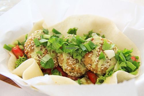 Pure falafel.  at Pure Koh Lanta in Koh Lanta