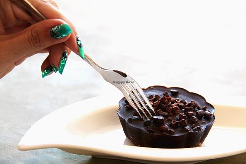 Pure pie (chocolate cassis?).  at Pure Koh Lanta in Koh Lanta