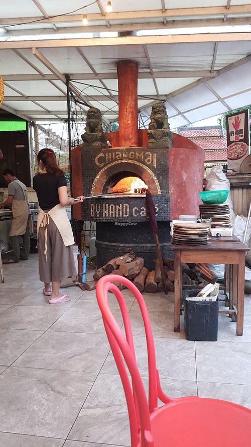 Oven at By Hand Cafe in Chiang Mai