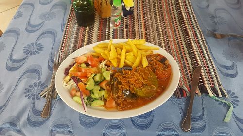 Yemista at St. Paul's Pillar Restaurant in Paphos