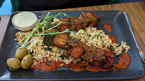 Tofu Skewers at Blackbird in Gothenburg