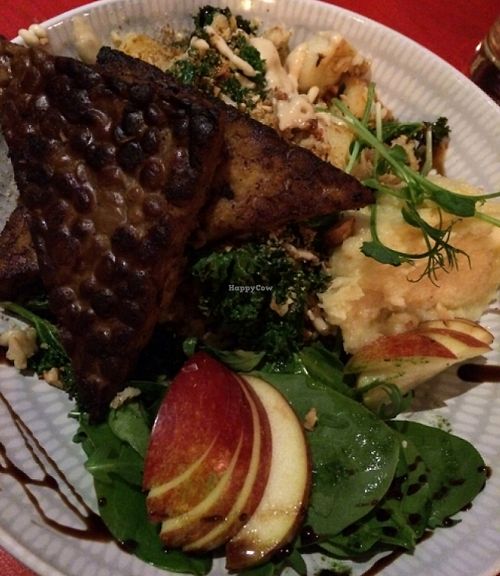 Sallad with kale at Blackbird in Gothenburg