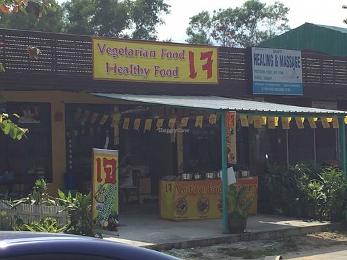 Entrance  at Vegan Khunnay in Koh Samui