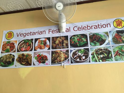 Inside at Vegan Khunnay in Koh Samui