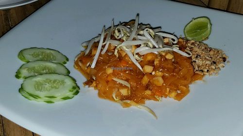 pad Thai at Vegan Khunnay in Koh Samui